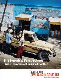 Photo of The People’s Perspectives: Civilian Involvement in Armed Conflict