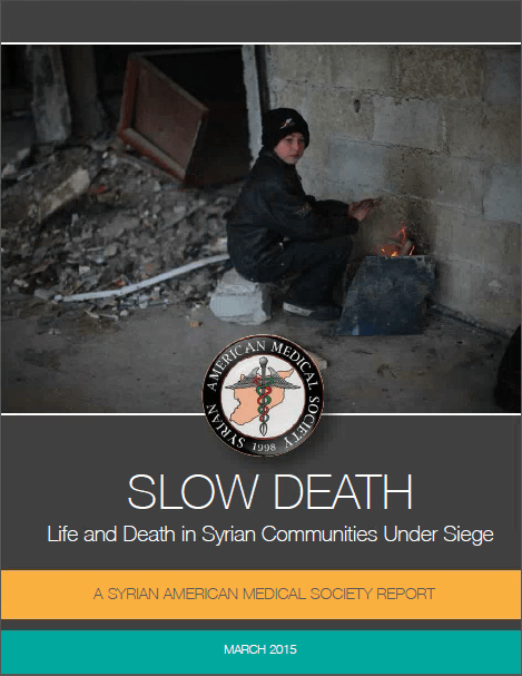 Photo of Slow Death: Life and Death in Syrian Communities under Siege