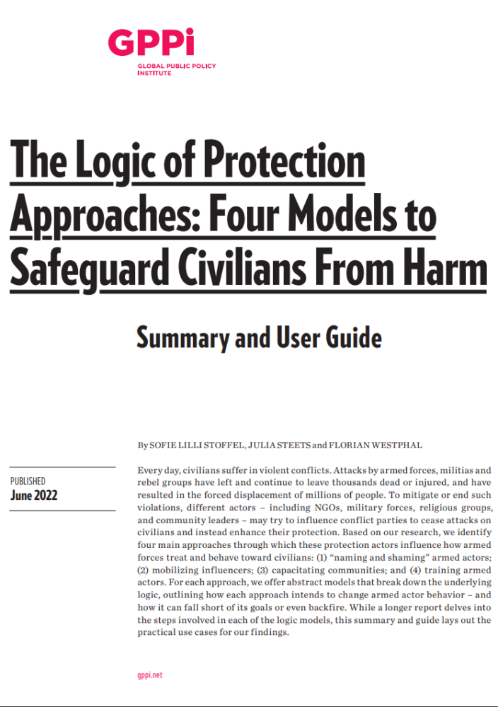 Photo of The Logic of Protection Approaches: Four Models to Safeguard Civilians from Harm