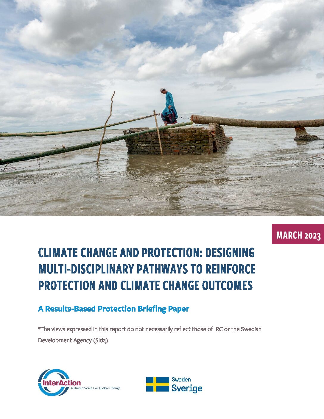 Photo of 2022 Annual RBP Briefing Paper – Climate Change and Protection: Designing Multi-Disciplinary Pathways to Reinforce Protection and Climate Change Outcomes